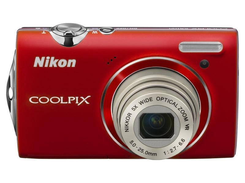【中古】デジタル写真機 COOLPIX (クールピクス) S5100 赤いこと せつ然たる赤いこと S5100RD 1220万絵素 光学5倍望遠レンズ 広角28粍 2.7型液晶 写真機 一眼一眼レフ 銀鏡受け答え 水晶体 中古 一般受け おすすめ 高画質