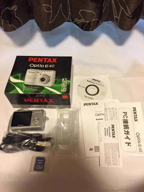 【中古】PENTAX デジタル写真機 Optio (オプティオ) E40 OPTIOE40