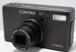 【中古】CONTAX Tvs DIGITAL チタン黒いこと