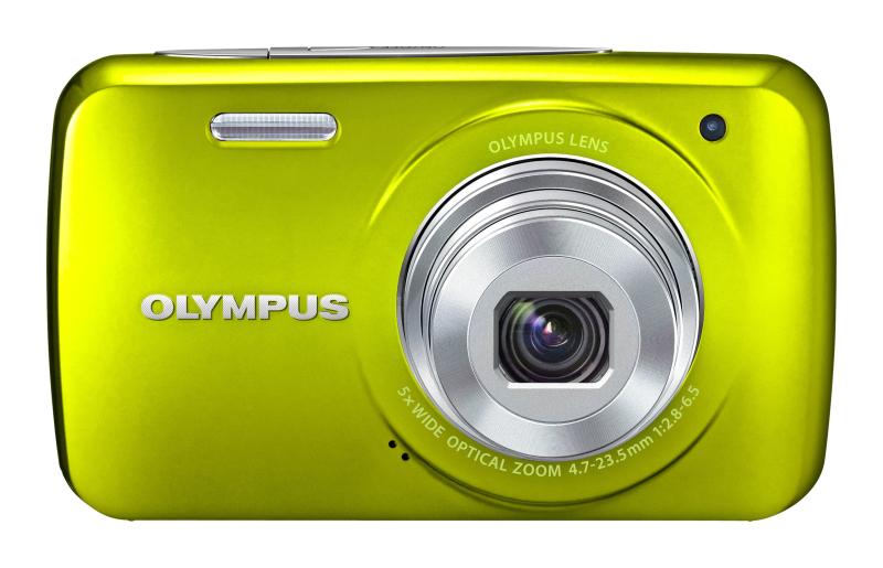 【中古】OLYMPUS デジタルカメラ VH-210 グリーン 1400万画素 光学5倍ズーム DIS ハイビジョンムービー 3.0型LCD 広角26mm 3Dフォト機能 VH-210 GRN