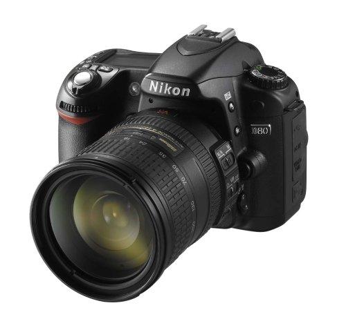 【中古】Nikon デジタル一眼二眼レフ写真機 D80 AF-S DX 18-200G 水晶体一揃いの道具 D80LK18-200