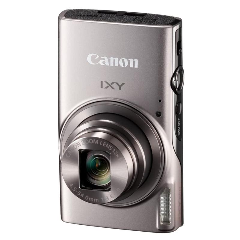 【中古】Canon コンパクトデジタルカメラ IXY 650 しろがね色 光学12倍望遠レンズ/Wi-Fi相応う IXY650SL