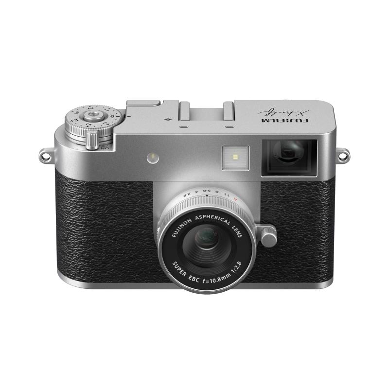 【中古】富士フイルム(FUJIFILM) コンパクトデジタルカメラ X-half しろがね色 しろがね色 F X-HF1-S JP 二言葉づかい相応う 写真機 一眼一眼レフ 銀鏡受け答え 水晶体 中古 一般受け おすすめ 高画質