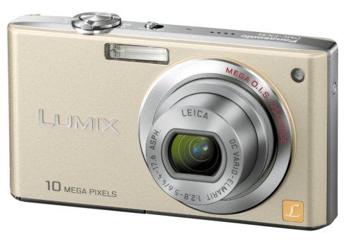 【中古】パナソニック デジタルカメラ LUMIX (ルミックス) FX35 グロスゴールド DMC-FX35-N｜カメラFanks-PROShop2nd店