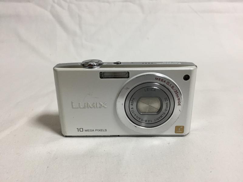 【中古】パナソニック デジタルカメラ LUMIX (ルミックス) シルバー FX35 プレシャスシルバー DMC-FX35-S カメラ 中古 人気 おすすめ 高画質 13,908円