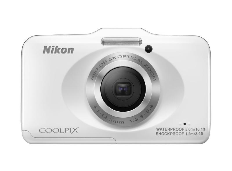 【中古】Nikon デジタル写真機 COOLPIX S31 白いこと 雨合羽5m 耐衝撃1.2m 白いこと S31WH 写真機 中古 一般受け おすすめ 高画質