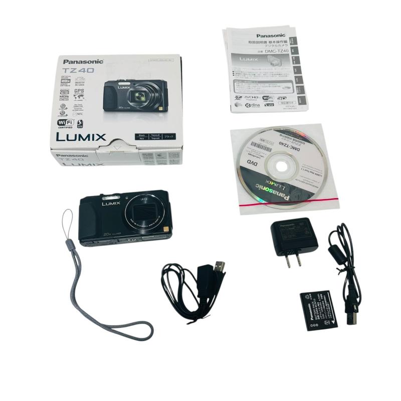 【中古】Panasonic デジタルカメラ ルミックス TZ40 光学20倍 ブラック DMC-TZ40-K|カメラFanks-PROShop2nd店