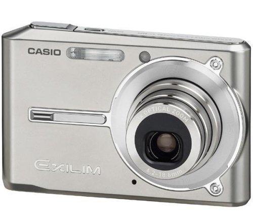 【中古】CASIO デジタルカメラ EXILIM CARD EX-S600 スパークルーシルバー