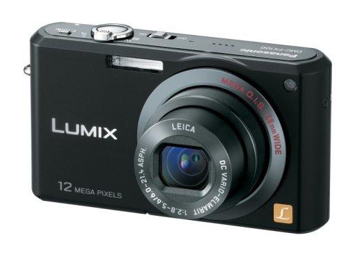 【中古】パナソニック デジタルカメラ LUMIX (ルミックス) ブラック FX100 ブラック DMC-FX100-K カメラ 中古 人気 おすすめ 高画質|カメラFanks-PROShop2nd店