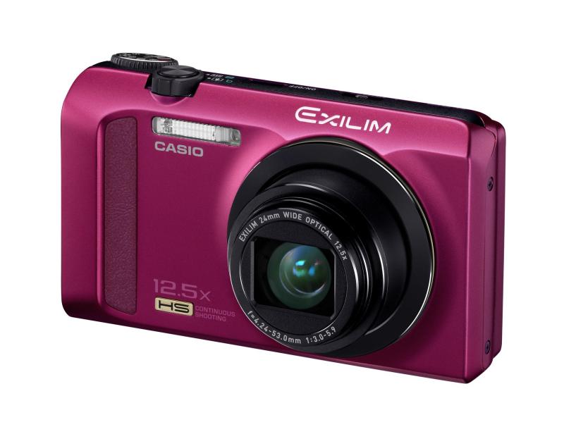 【中古】CASIO デジタル写真機 EXILIM 1610万絵素 光学望遠レンズ12.5倍 EX-ZR200RD