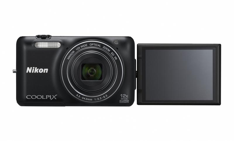 【中古】Nikon クールピクス S6600BK スマートブラック