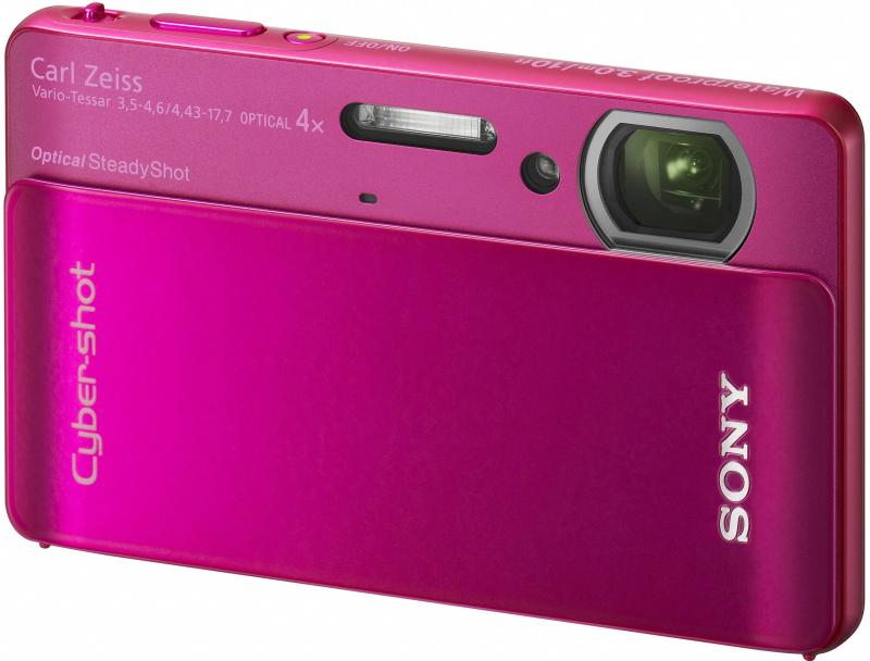 【中古】SONY デジタル写真機 Cyber-Shot(サイバーショット) TX5 (1020万絵素CMOS/光学x4/赤いこと) DSC-TX5/R