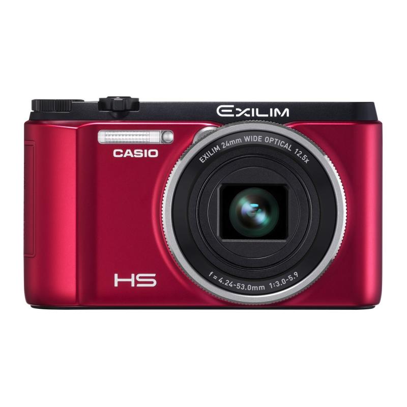 【中古】CASIO デジタル写真機 EXILIM 1610万絵素 光学望遠レンズ12.5倍 EX-ZR1000RD