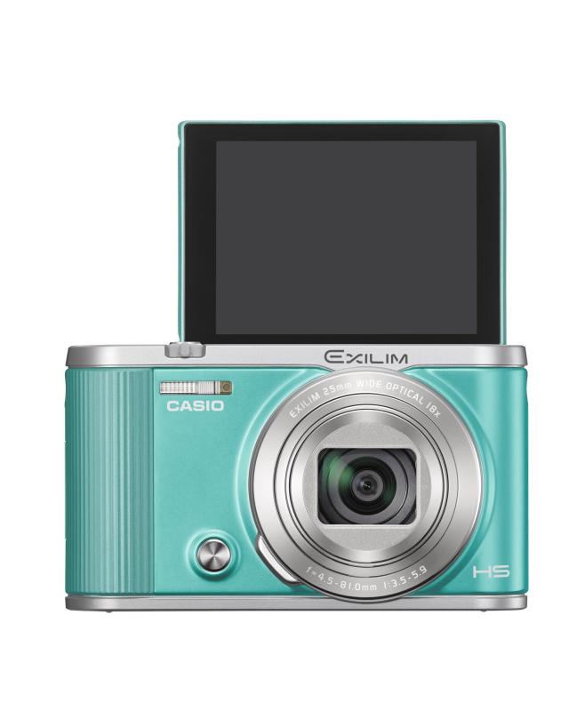 【中古】CASIO デジタル写真機 EXILIM EX-ZR1800BE 自分自身撮り・みんな撮りが飾り気の無い シャッターを押すだけでキレイに撮れる