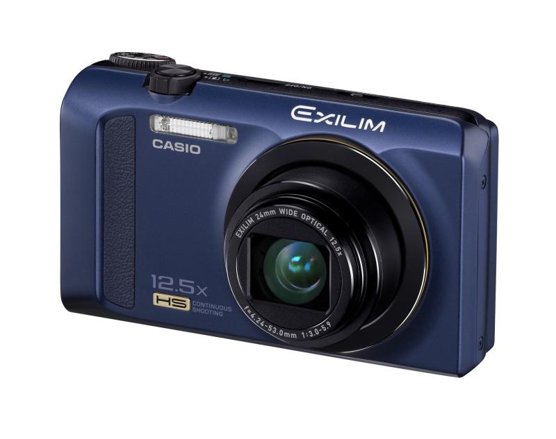 【中古】CASIO デジタル写真機 EXILIM 1610万絵素 光学望遠レンズ12.5倍 EX-ZR200BE