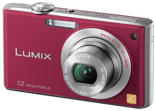 【中古】パナソニック デジタルカメラ LUMIX (ルミックス) レッド FX40 フレッシュレッド DMC-FX40-R カメラ 中古 人気 おすすめ 高画質