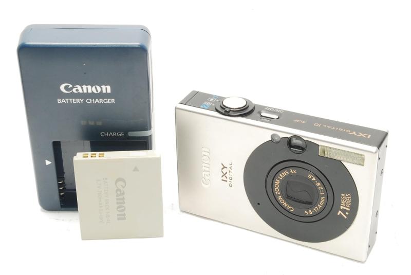 【中古】Canon デジタルカメラ IXY (イクシ) DIGITAL 10 シルバー IXYD10(SL)|カメラFanks-PROShop2nd店