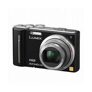 【中古】パナソニック デジタル写真機 ルミックス 黒いこと DMC-TZ10-K