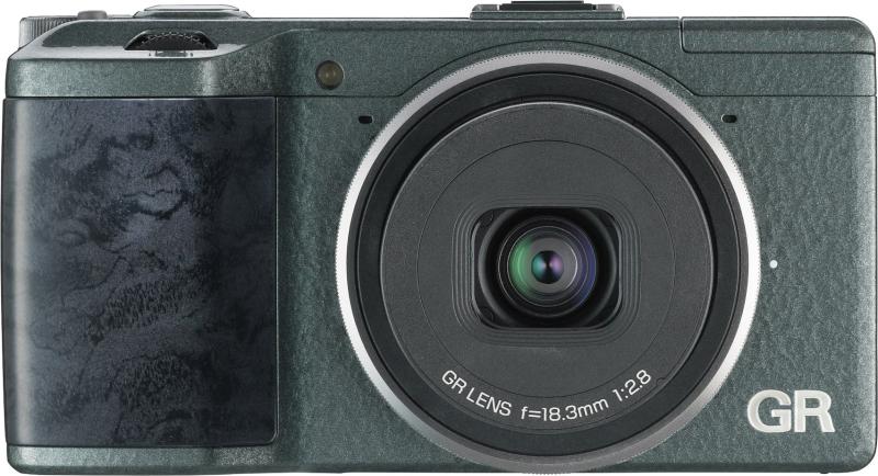 【中古】RICOH デジタル写真機 GR Limited Edition 全現実5,000台制限事項 緑であること色ウェーブトーン APS-C大きさCMOS検知器積み上げる 175820