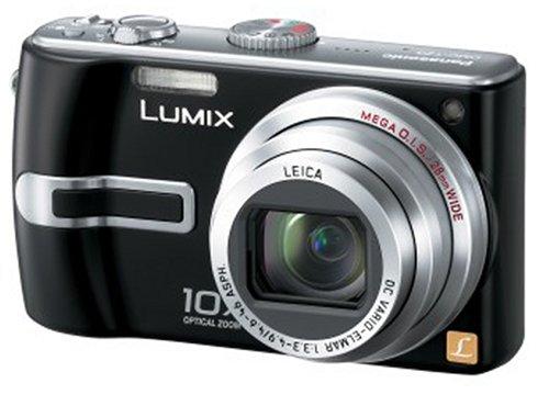 【中古】パナソニック デジタルカメラ LUMIX (ルミックス) DMC-TZ3 ブラック|カメラFanks-PROShop2nd店
