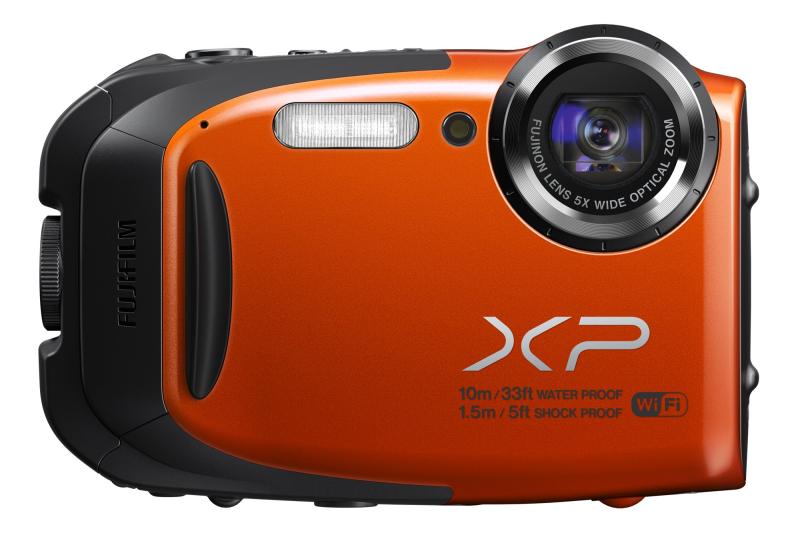 【中古】FUJIFILM コンパクトデジタルカメラ XP70OR オレンジ色 F FX-XP70OR