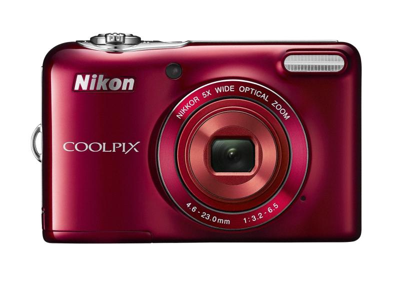 【中古】デジタルカメラ COOLPIX L32 レッド レッド 光学5倍ズーム 2005万画素 乾電池タイプ L32RD カメラ 一眼レフ ミラーレス レンズ 中古 人気 おすすめ 高画質｜カメラFanks-PROShop2nd店