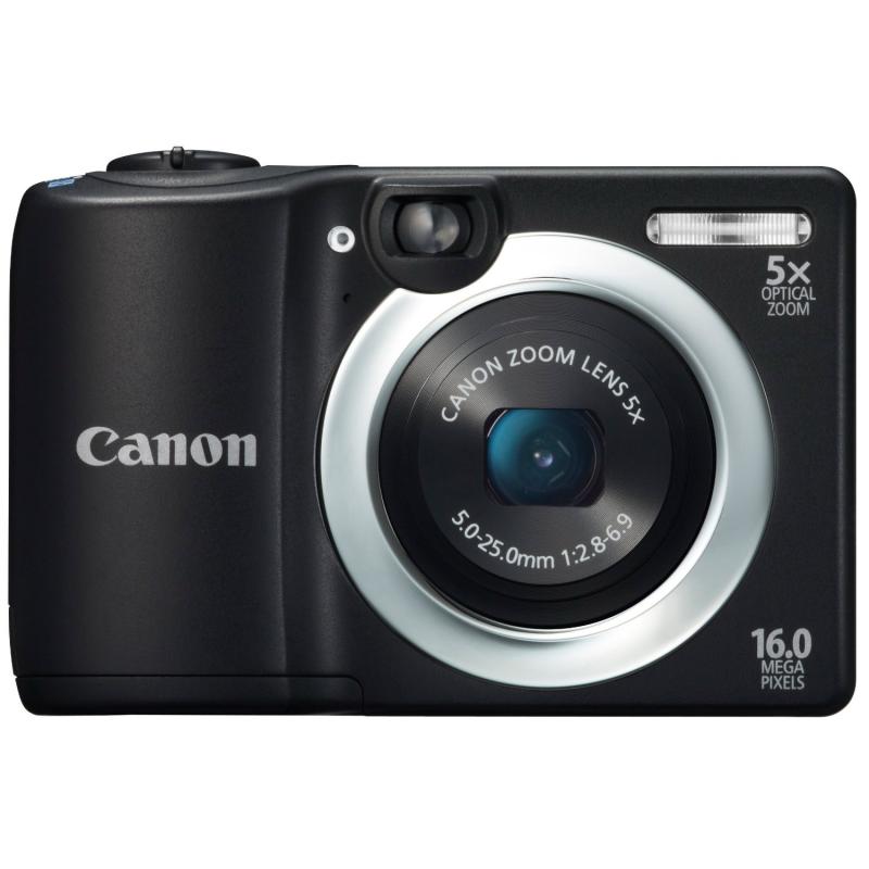 【中古】Canon デジタル写真機 PowerShot A1400 黒いこと 約1600万絵素 光学5倍望遠レンズ 黒いこと PSA1400 写真機 中古 一般受け おすすめ 高画質