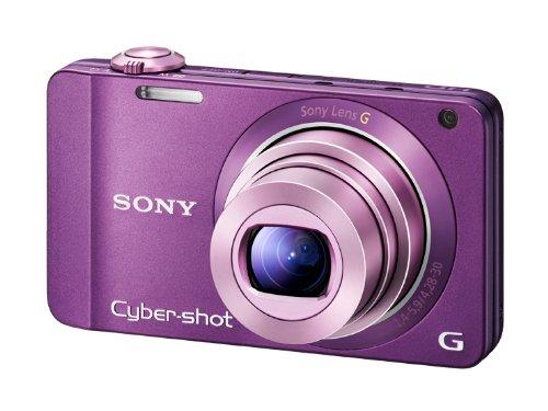 【中古】SONY デジタルカメラ Cyber-Shot(サイバーショット) WX10 1620万画素CMOS 光学ｘ7 バイオレット DSC-WX10/V