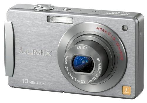 【中古】パナソニック デジタル写真機 LUMIX (ルミックス) しろがね色 石ころしろがね色 DMC-FX500-S 写真機 中古 一般受け おすすめ 高画質