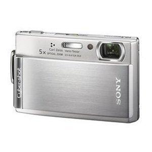 【中古】SONY デジタル写真機 Cyber-Shot(サイバーショット) (1010万絵素/光学x5/デジタルx10/しろがね色) DSC-T300 S