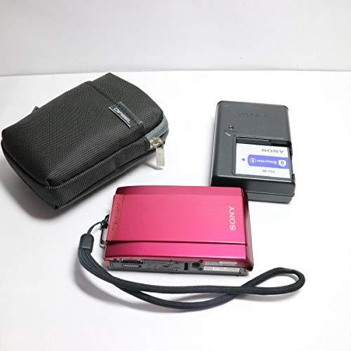 【中古】SONY デジタル写真機 Cyber-Shot(サイバーショット) (1010万絵素/光学x5/デジタルx10/赤いこと) DSC-T300 R