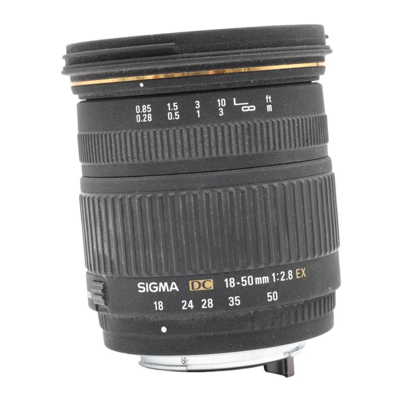 【中古】シグマ 18-50粍 F2.8 EX DC デジタル専用 ペンタックス用