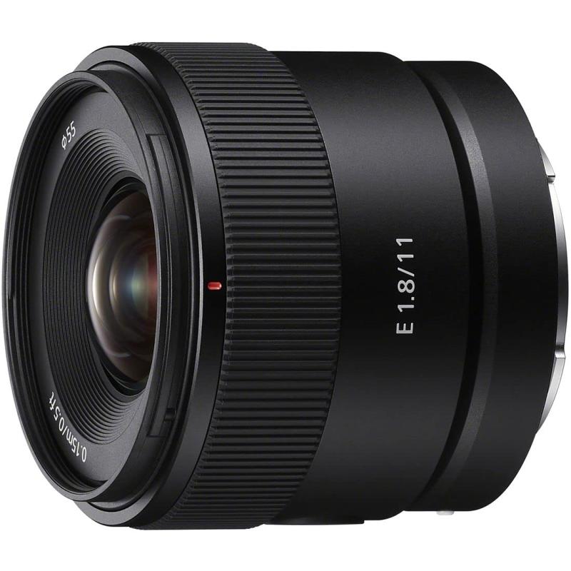【中古】SONY(ソニー) 広角単興味の中心水晶体 APS-C E 11粍 F1.8 デジタル一眼写真機α[Eマウント]用 完全無欠水晶体 SEL11F18 写真機 中古 一般受け おすすめ 高画質