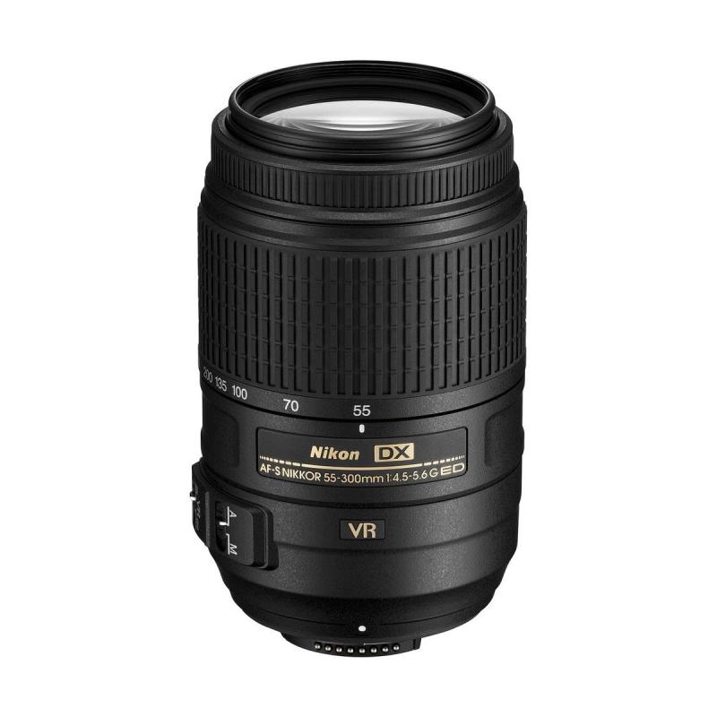 【中古】Nikon 望遠ズームレンズ AF-S DX NIKKOR 55-300mm f/4.5-5.6G ED VR ニコンDXフォーマット専用｜カメラFanks-PROShop2nd店