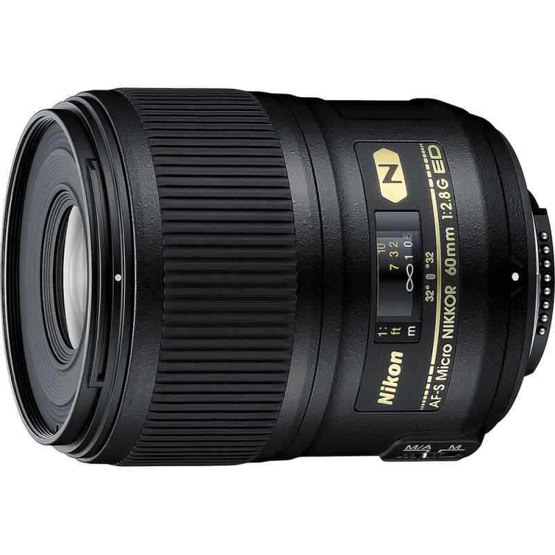 【中古】Nikon 単興味の中心マイクロ水晶体 AF-S Micro 60粍 f/2.8G ED フルサイズ相応う