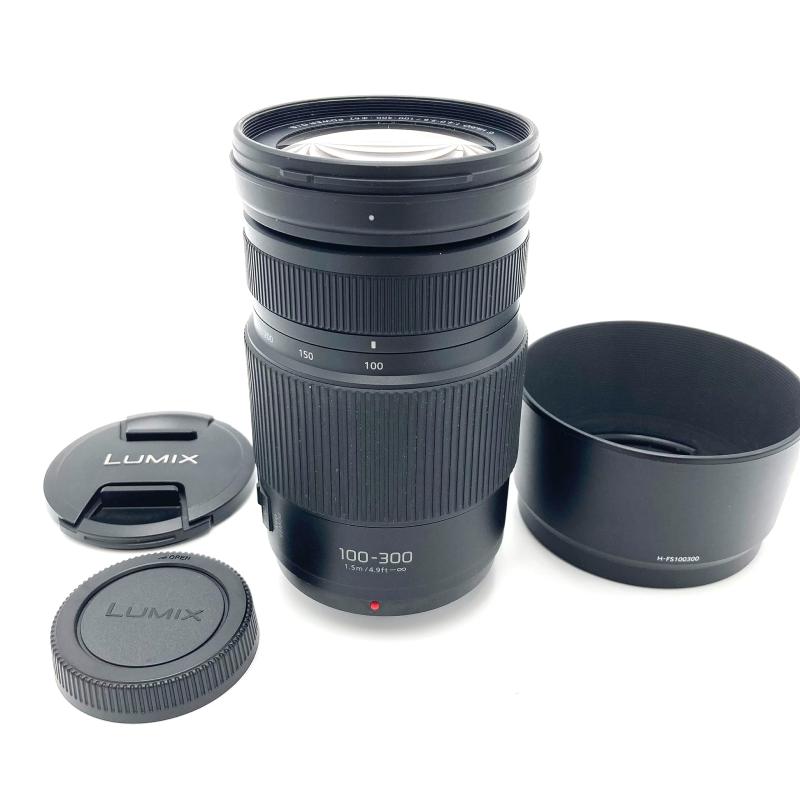 【中古】パナソニック(Panasonic) 超望遠望遠レンズ マイクロフォーサーズ用 ルミックス G VARIO 100-300粍/F4.0-5.6 II /POWER O.I.S. H-FSA100300 写真機 中古 一般受け おすすめ 高画質
