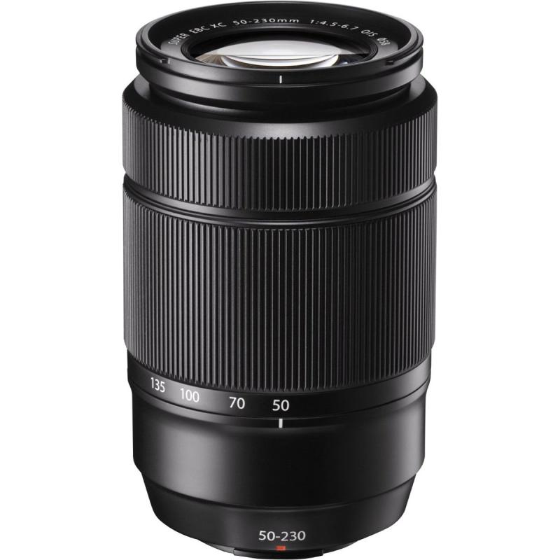 【中古】FUJIFILM XC水晶体 FUJINON 望遠望遠レンズ XC50-230粍 F4.5-F6.7 OIS 黒いこと F XC50-230MMF