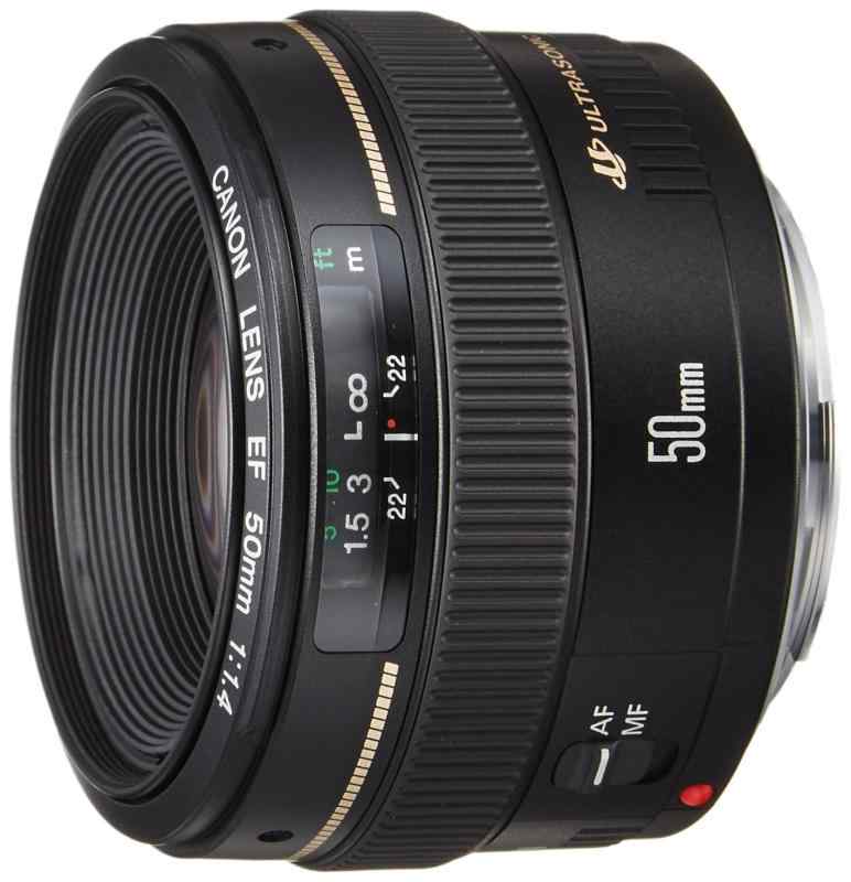 【中古】Canon 単興味の中心水晶体 EF50粍 F1.4 USM フルサイズ相応う