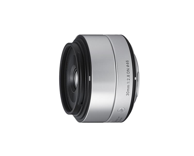 【中古】SIGMA 取り替えっこ水晶体 30粍 F2.8 DN Silver ソニーE用