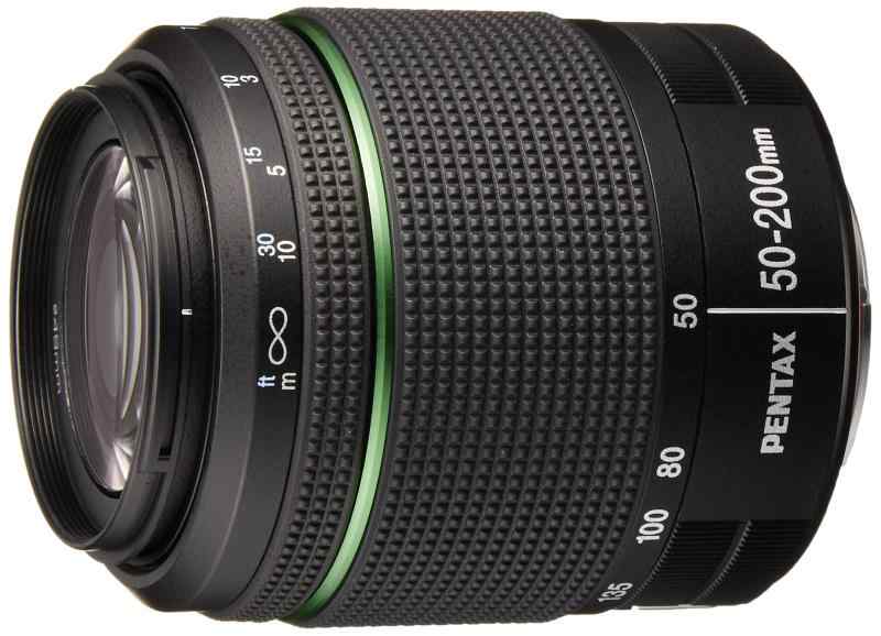 【中古】ペンタックス PENTAX 望遠望遠レンズ 防滴社会システム DA50-200mmF4-5.6ED WR Kマウント APS-C大きさ 21870 黒いこと