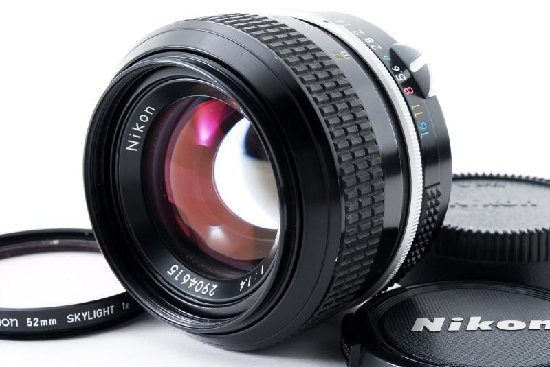 【中古】Nikon ニコン NIKKOR 50粍 F1.4 単興味の中心