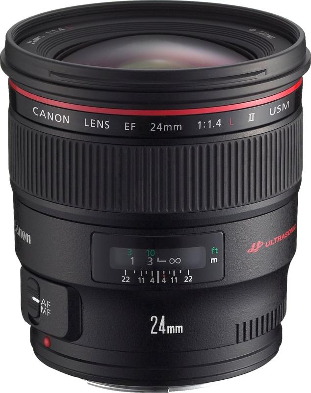 【中古】Canon 単焦点広角レンズ EF24mm F1.4L II USM フルサイズ対応|カメラFanks-PROShop2nd店