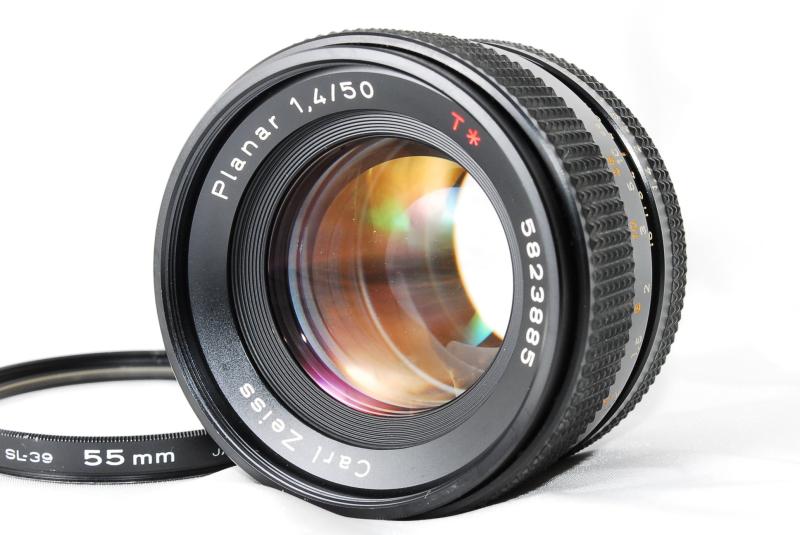【中古】CONTAX Carl Zeiss PlanarT* 50粍 F1.4 写真機 中古 一般受け おすすめ 高画質