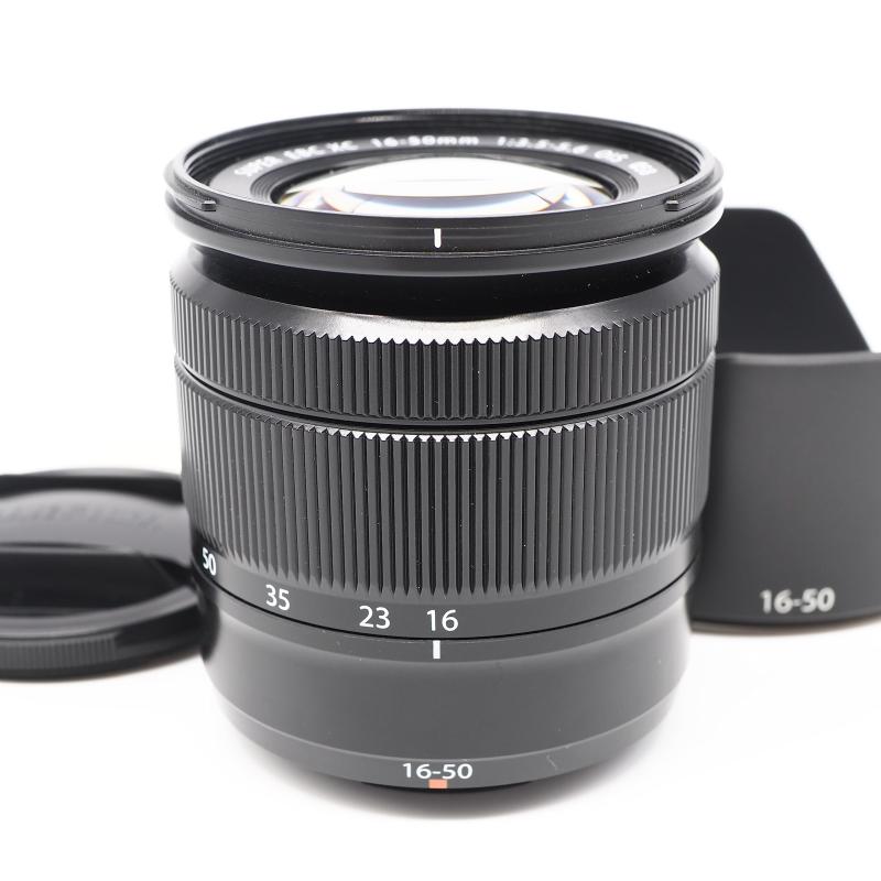 【中古】FUJIFILM XCレンズ FUJINON 標準ズームレンズ ブラック F XC16-50mmF3.5-5.6 OIS ブラック カメラ 中古 人気 おすすめ 高画質|カメラFanks-PROShop2nd店