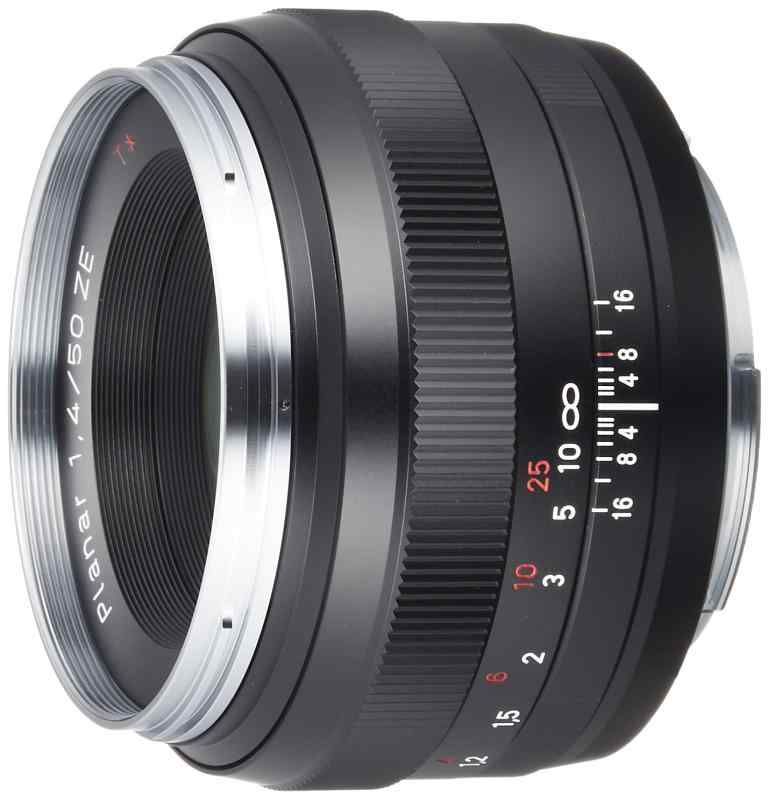 【中古】Carl Zeiss Planar T*1.4/50 ZE (加農砲EF) 写真機 中古 一般受け おすすめ 高画質
