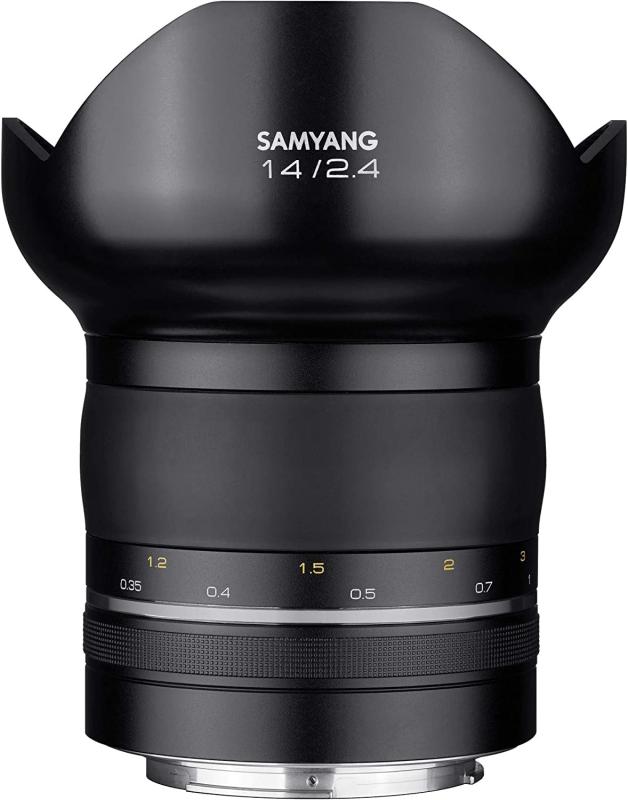 【中古】SAMYANG 単興味の中心広角水晶体 XP 14粍 F2.4 取扱説明書興味の中心 キヤノンEF AE用 電磁絞り相応う フルサイズ相応う 写真機 中古 一般受け おすすめ 高画質