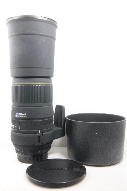【中古】シグマ 170-500粍 F5-6.3 APO DG ニコン用