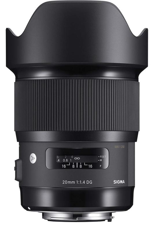 【中古】SIGMA 単焦点レンズ Art 20mm F1.4 DG HSM キヤノン用 フルサイズ対応｜カメラFanks-PROShop2nd店