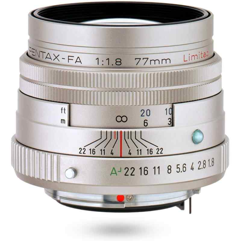 【中古】smc PENTAX-FA 77mmF1.8 Limited しろがね色 しろがね色 中望遠単興味の中心水晶体 27970 写真機 中古 一般受け おすすめ 高画質