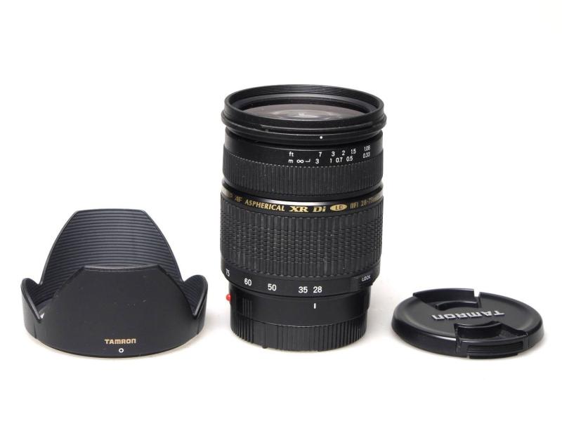 【中古】TAMRON 大差しわたし望遠レンズ SP AF28-75粍 F2.8 XR Di ソニー用Aマウント フルサイズ相応う A09S 写真機 中古 一般受け おすすめ 高画質